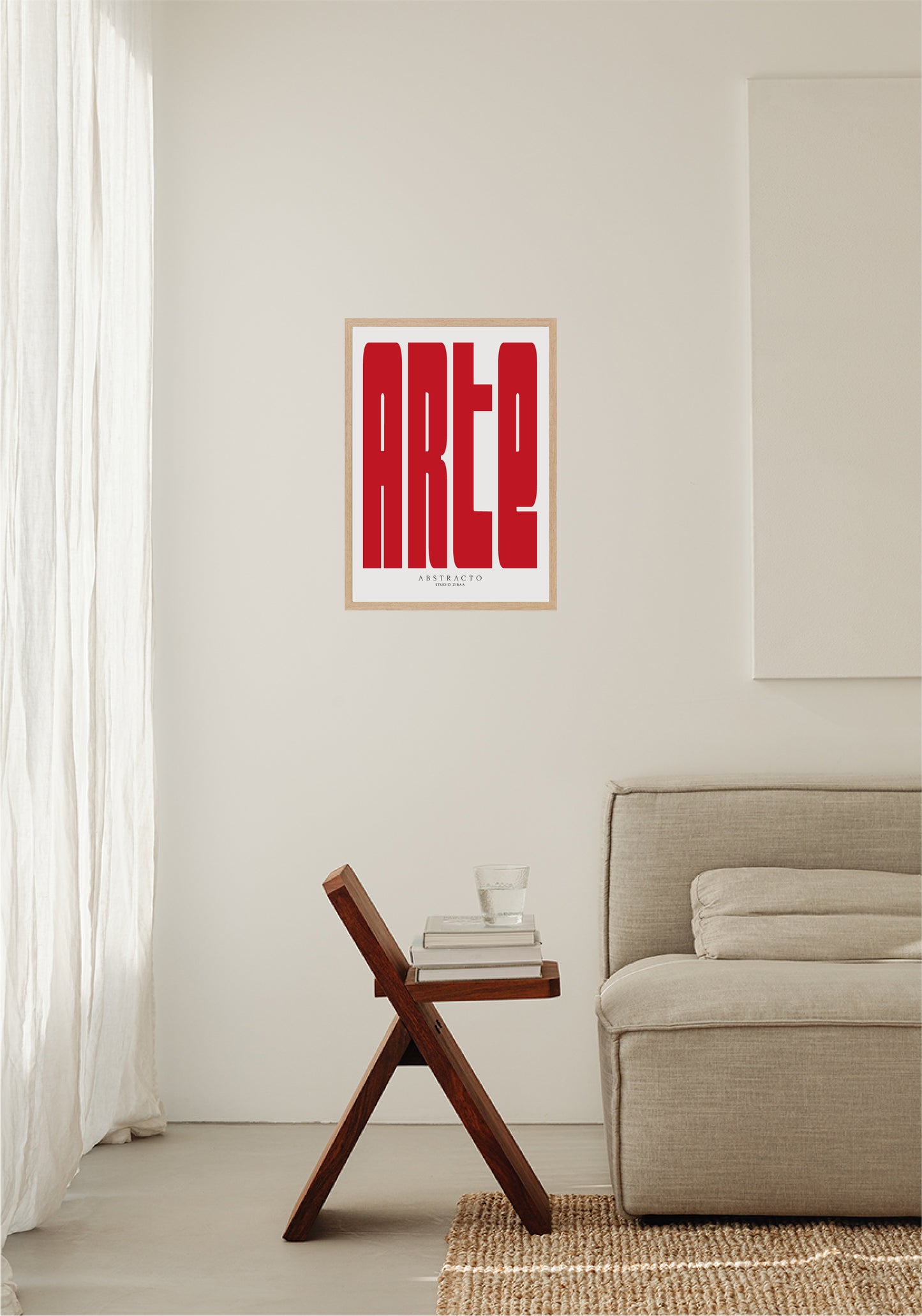 Arte - Rojo Poster