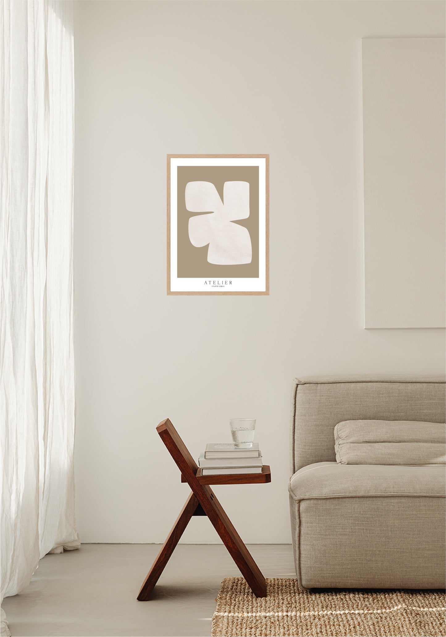 Atelier - Beige Poster