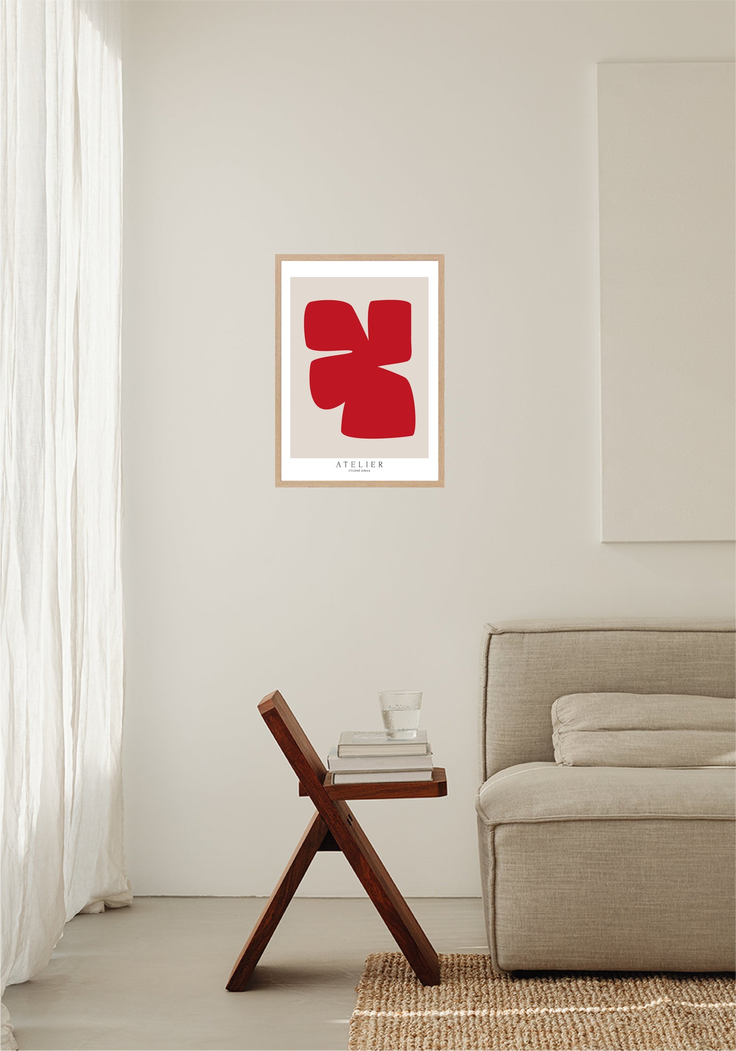 Atelier - Rojo Poster