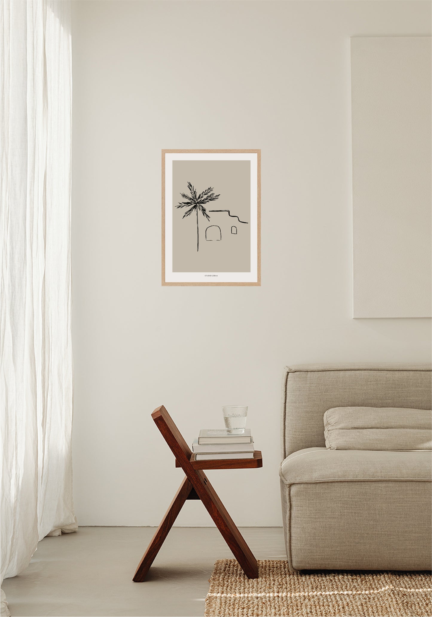 Casa Valence - Taupe Poster