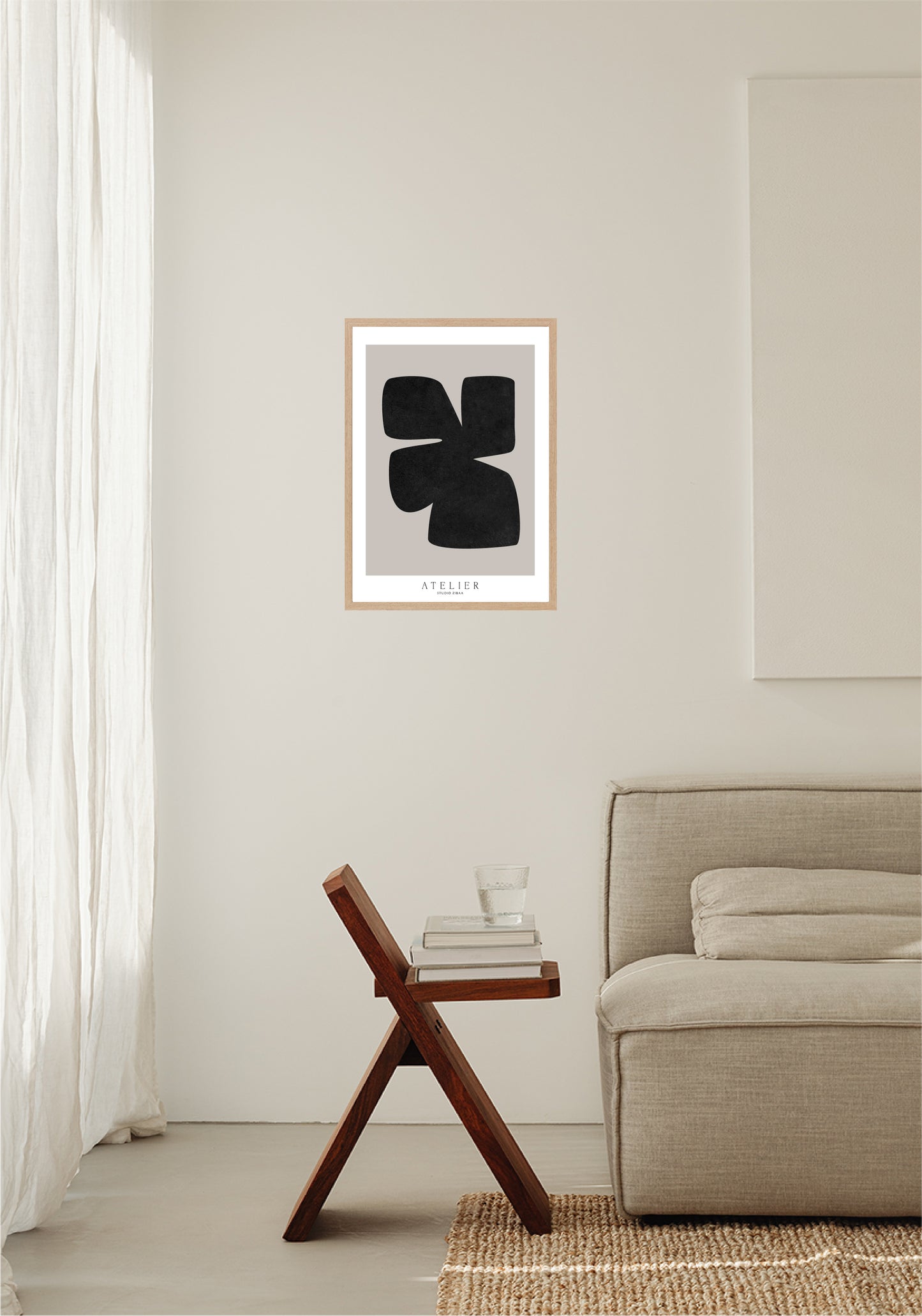 Atelier - Negro Poster