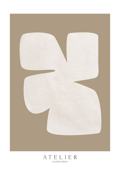 Atelier - Beige Poster