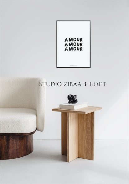 AMOUR POSTER STUDIO ZIBAA